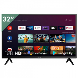 Ghia Smart TV LED G32ATV22 | Pantalla 31.5″| HD| Color Negro