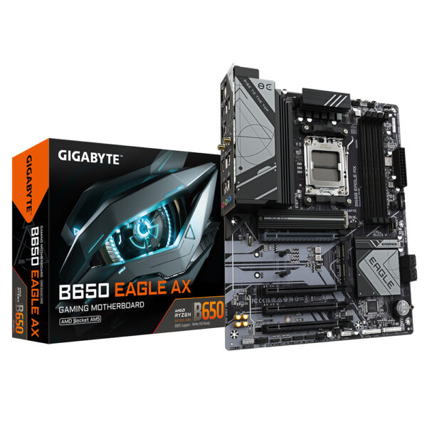 Tarjeta Madre Gigabyte ATX B650 EAGLE AX| S-AM5| B650| 192GB DDR5 para AMD