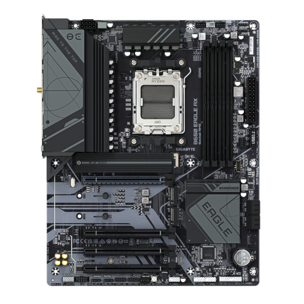 Tarjeta Madre Gigabyte ATX B650 EAGLE AX| S-AM5| B650| 192GB DDR5 para AMD - Imagen 2