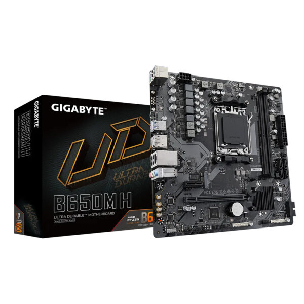 Tarjeta Madre Gigabyte Micro ATX B650M H| S-AM5| AMD B650| 96GB DDR5 para AMD