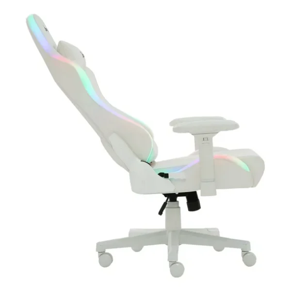Silla Gamer Xzeal Xz15w| Ajustable| Reposa-brazos| Maximo 150 Kg| Color Blanco Rgb - Imagen 3