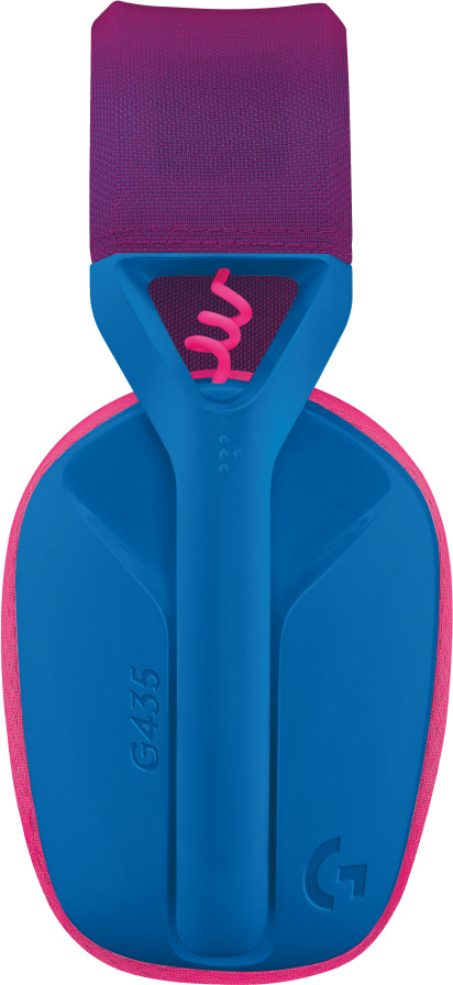 Audífonos Gamer G435Logitech | Inalámbrico|USB-A| Color Azul/Rosa - Imagen 2