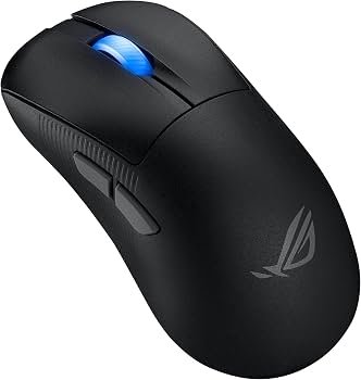 Mouse Gamer Ergonómico ASUS ROG Harpe Ace Mini| Inalámbrico| Óptico| 42.000DPI| RF Inalámbrico/Bluetooth|Color Negro
